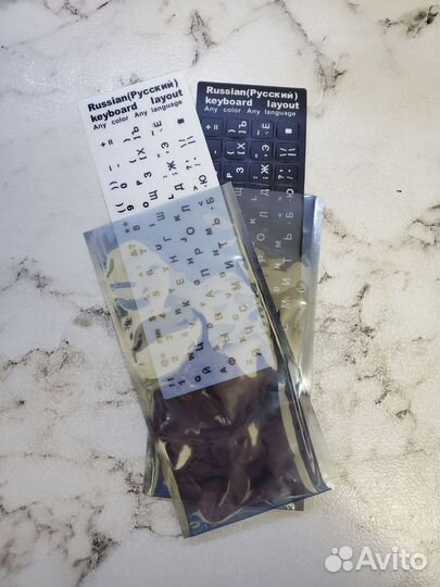 Наклейки на клавиатуру русские буквы