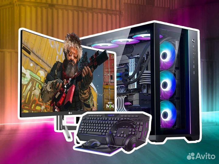 Игровой компьютер intel core i9 RTX 3060Ti/4070Ti