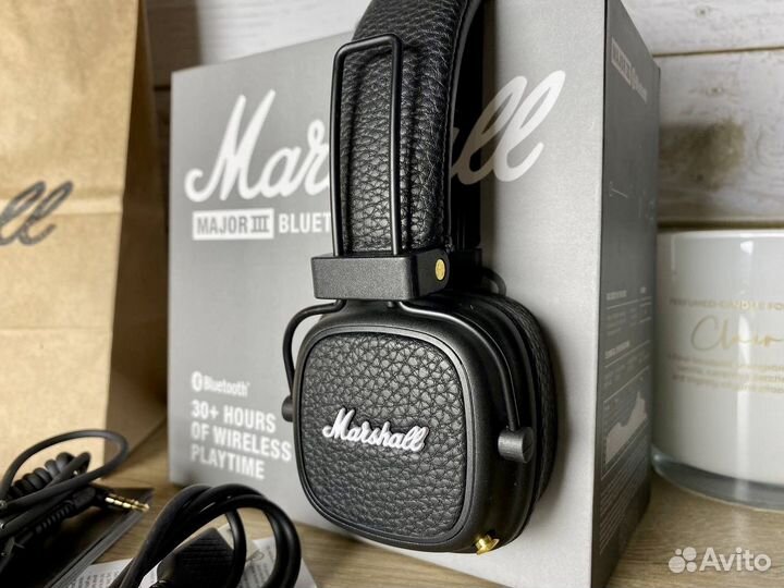 Наушники marshall major 3 bluetooth
