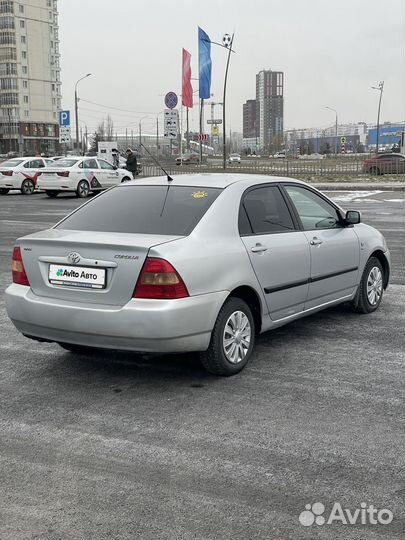 Toyota Corolla 1.4 МТ, 2003, 329 180 км