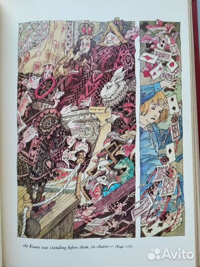 Книга Алиса в стране чудес илл. John Speirs