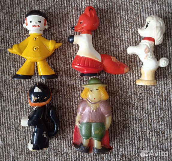 Фигурки колкий пластик из сказок СССР