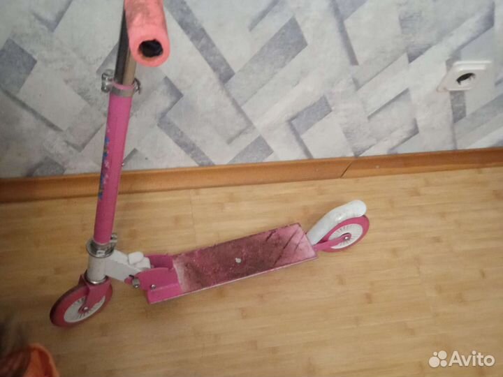 Самокат детский двухколесный бу