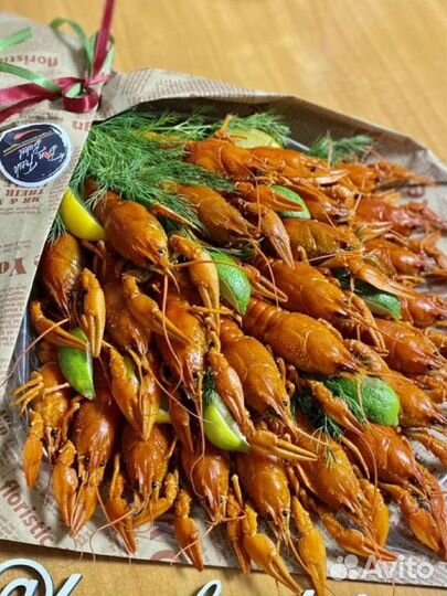 Букет из раков