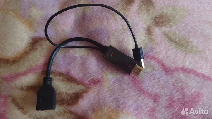 Кабель-переходник Hdmi - display port 4k