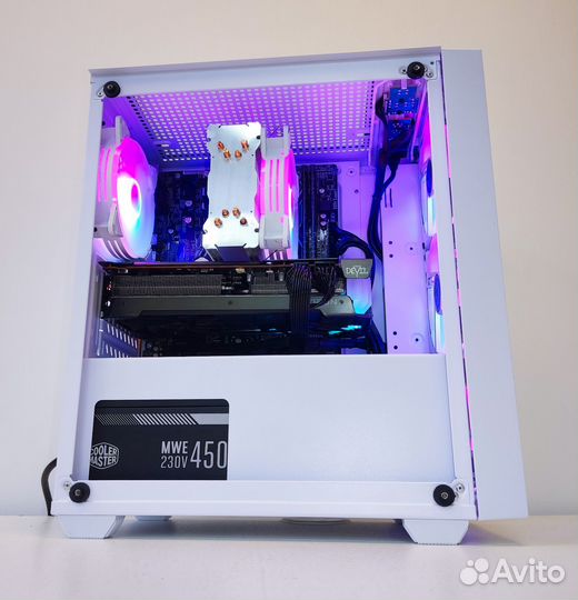 Игровой пк Ryzen 5600 + RX 6600XT 32 RAM 1tb SSD