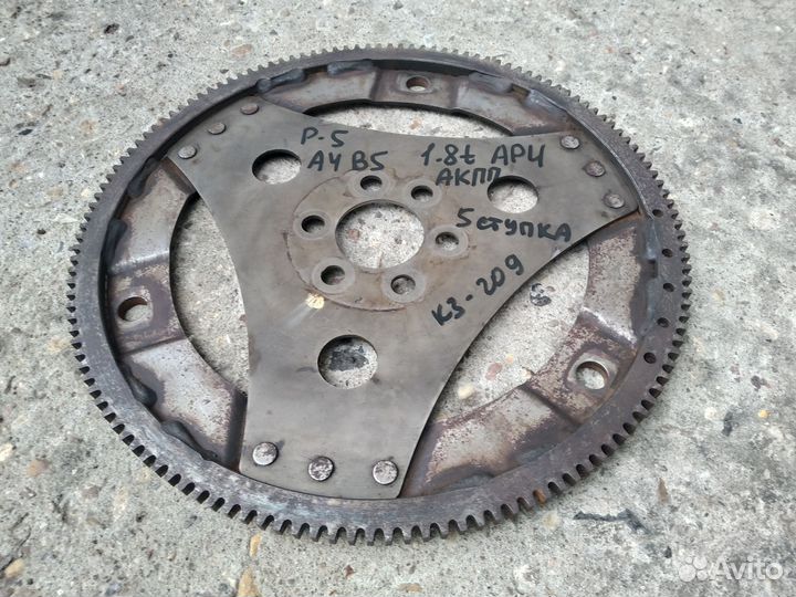 Маховик 5 ступ АКПП 1.8Т Ауди А4 Б5 058105323D