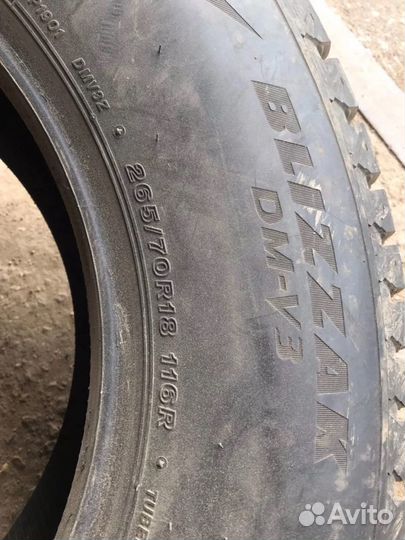 Bridgestone Blizzak DM-V3 265/70 R18