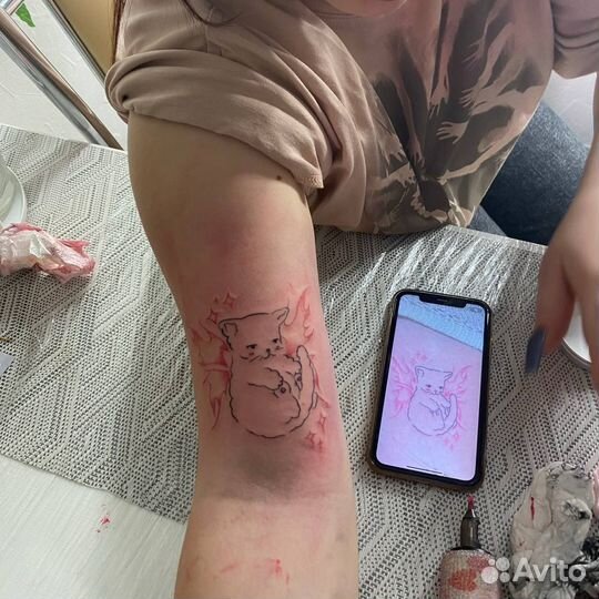 Татуировки на дому