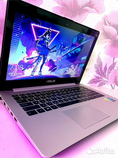 Мощный и быстрый ноутбук asus core I7