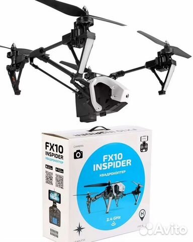 Квадрокоптер fx10 inspider