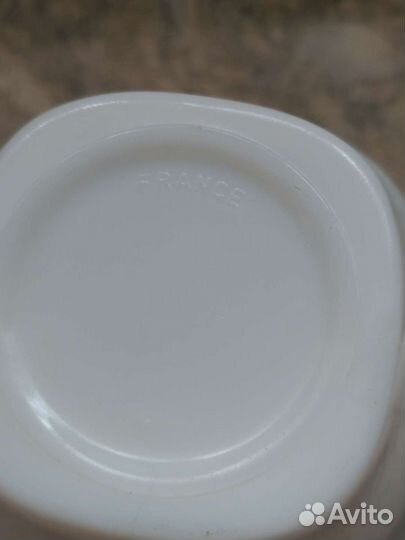 Чайный набор France, опаловое стекло, новый