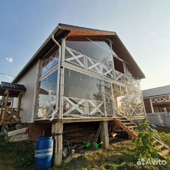 Мягкие и гибкие окна для беседок