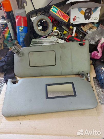 Renault scenic 1 козырьки солнцезащитные