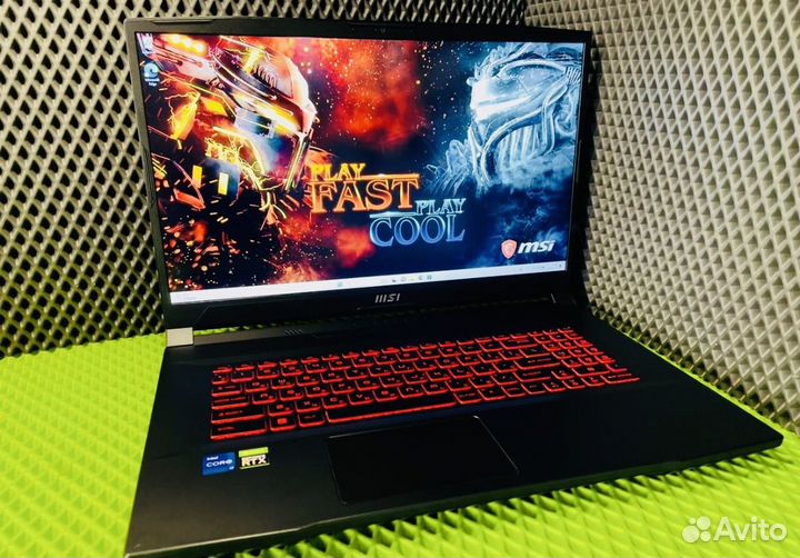 Игровой Ноутбук 17.3 MSI i7-11th/RTX3060