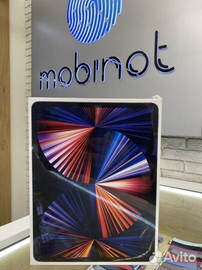 iPad Pro 12.9 2021 512Gb WiFi+Cellular Серебристый