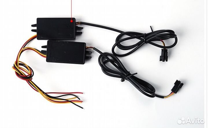 Бегающие ходовые огни Вставка в фару Led