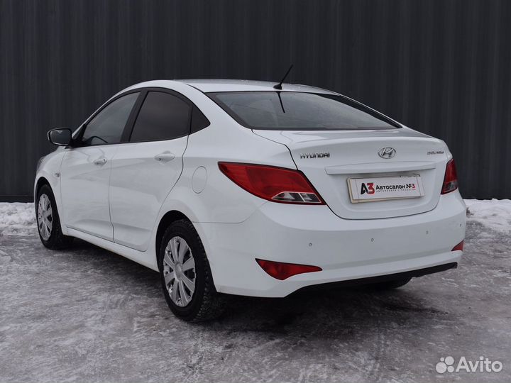 Hyundai Solaris 1.4 МТ, 2015, 187 000 км