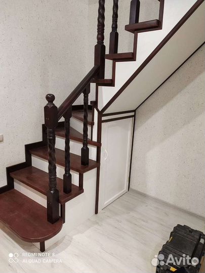 Обшивка лестниц берёза