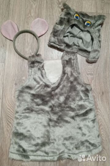 Карнавальный костюм мышка или кошка