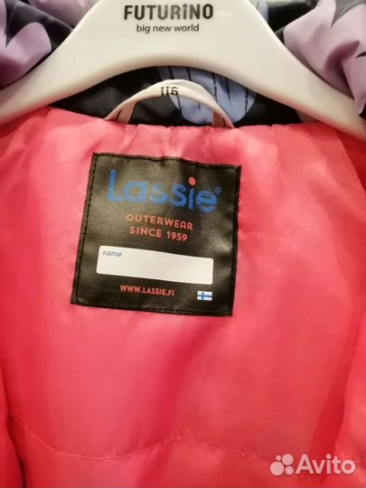 Куртка для девочки 116см lassie демисезон