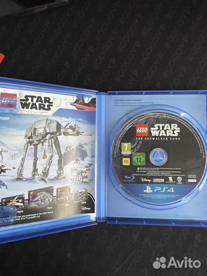 Star wars Skywalker Saga диск с игрой PS4, PS5
