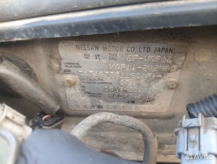 Вариатор CVT Nissan re0f06a