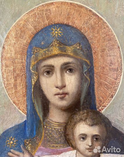 Храмовая икона Благодатное Небо 19 век