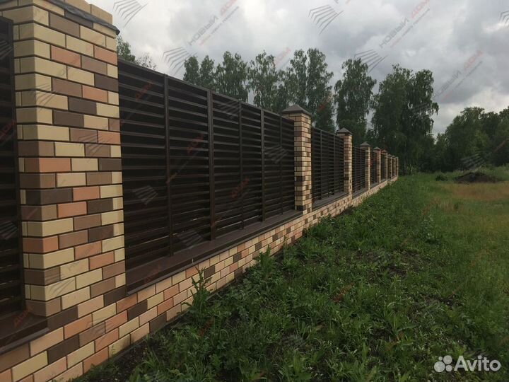 Забор-жалюзи