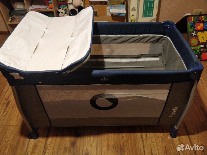 Манежик lionelo thomi + матрасик + непромокаемый н