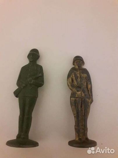 Солдатики/фигурки пластмасс, оловянные СССР дзи