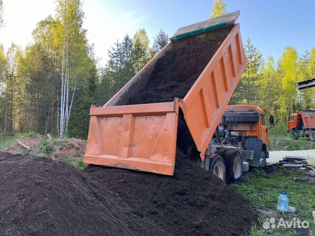 Доставка плодородного грунта