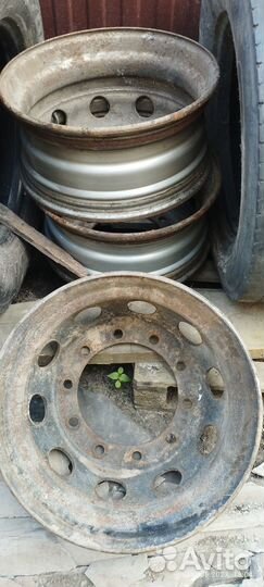 Грузовые диски и шины r22 5 бу