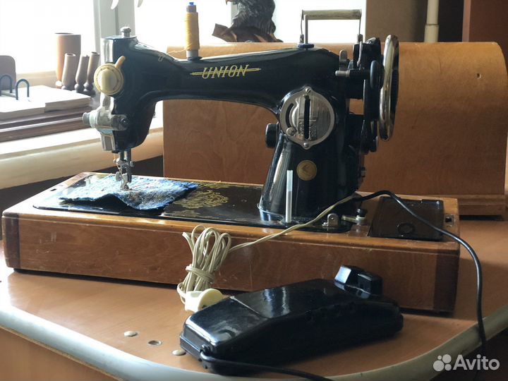 Швейная машина Union на электроприводе