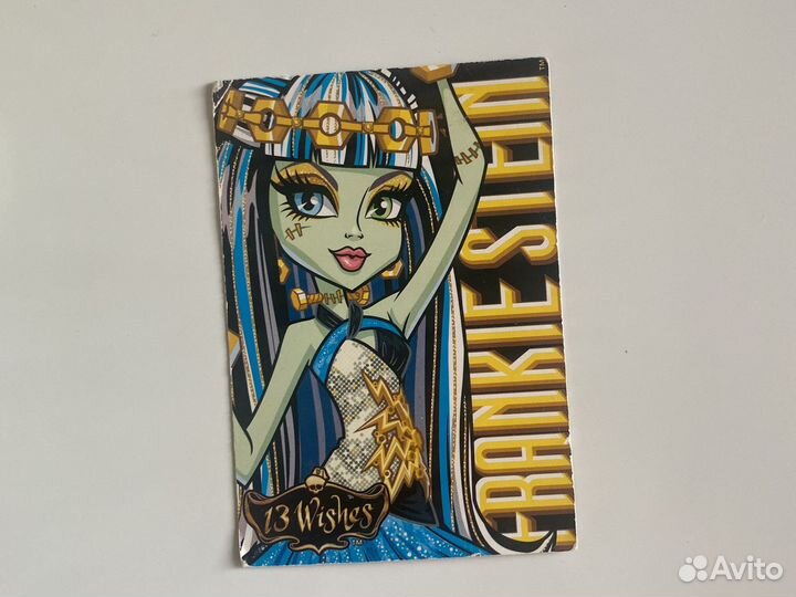 Фрэнки штейн 13 желаний кукла monster high