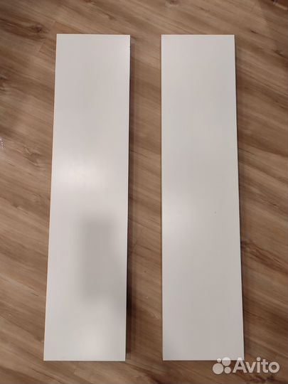 Полка белая IKEA навесная 11026см