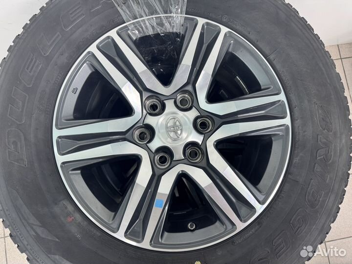 Колеса в сборе bridgestone dueler 265/55 R17 лето