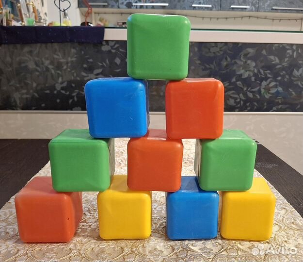 Кубики 10 шт