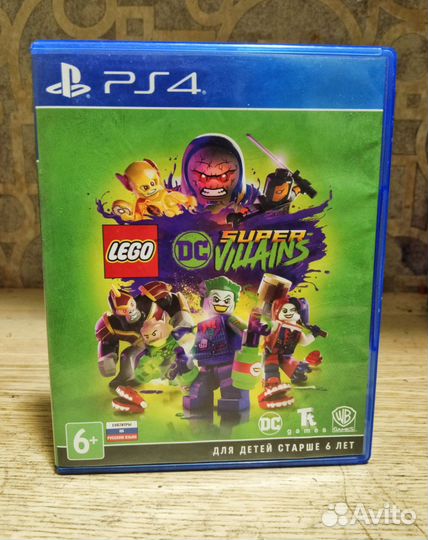 Lego Super villains DC. Игра на PS4