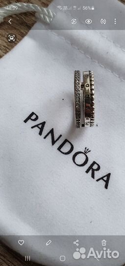 Pandora кольцо