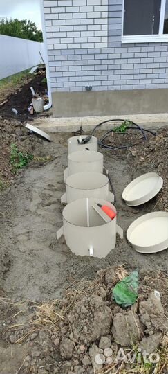 Септик Flora 1000л. с установкой