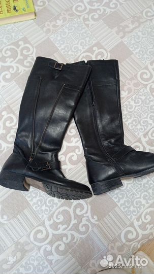 Сапоги женские натуральная кожа 40 размер