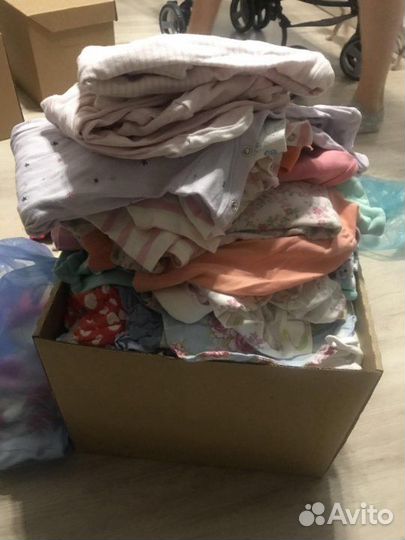 Коробка детских вещей бесплатно