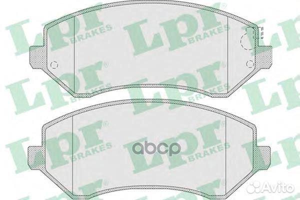 Комплект тормозных колодок 05P1005