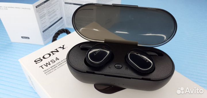 Sony беспроводные вакуумные наушники +микрофон