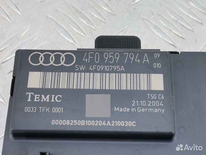 Блок комфорта для Audi A6 C6 4F0959794A