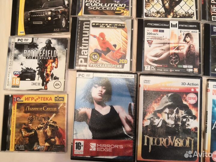 Диски с играми на пк