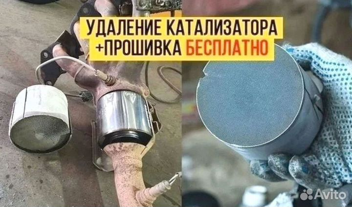 Удаление катализатора бесплатно