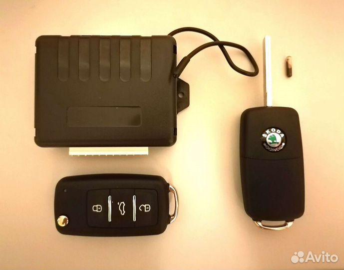 Центральный замок с установкой