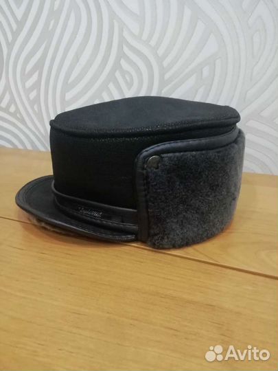 Кожаная кепка